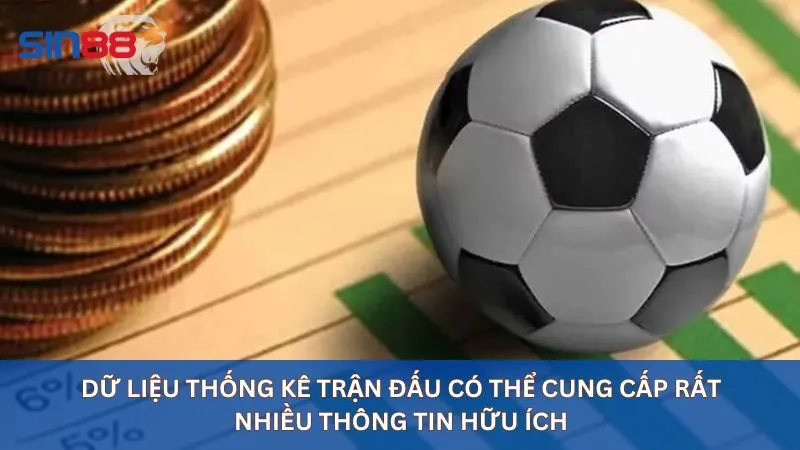 Dữ liệu thống kê trận đấu có thể cung cấp rất nhiều thông tin hữu ích